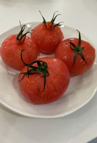 簡単湯むきトマト