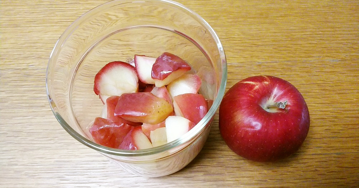 レンジ煮りんご レシピ 作り方 By づぃんこ クックパッド 簡単おいしいみんなのレシピが365万品