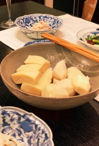 簡単♡海老芋と高野豆腐の炊き合わせ