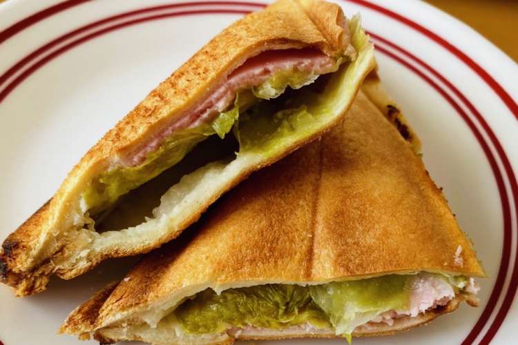 朝食に ハムレタスホットサンド レシピ 作り方 By クックぼり クックパッド 簡単おいしいみんなのレシピが360万品
