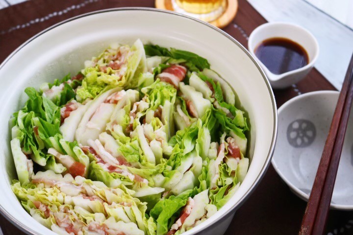 白菜と豚肉のミルフィーユ鍋♪ by 知夏CY 【クックパッド】 簡単おいしいみんなのレシピが358万品