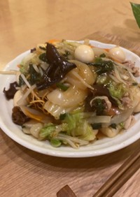中華揚げ麺(皿うどん)