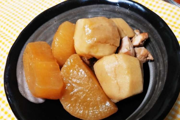 圧力鍋で 里芋と大根と鶏肉の煮物 レシピ 作り方 By さきママ 北海道 クックパッド 簡単おいしいみんなのレシピが364万品