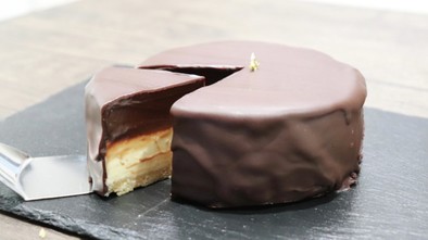 濃厚生チョコチーズケーキの写真