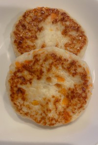【離乳食後期】卵なしの豆腐ハンバーグ♡