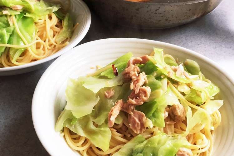 味付け簡単 ツナとキャベツの牡蠣醤油ペペ レシピ 作り方 By パタママ クックパッド 簡単おいしいみんなのレシピが352万品