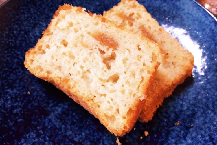 お豆腐と米粉のパウンドケーキ レシピ 作り方 By Ikuko1010 クックパッド 簡単おいしいみんなのレシピが349万品