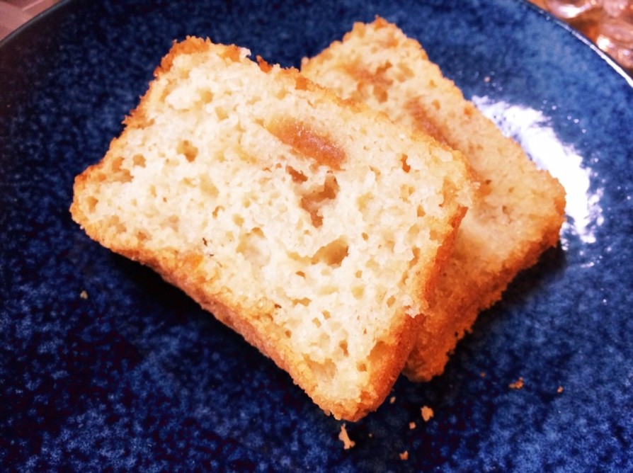お豆腐と米粉のパウンドケーキの画像
