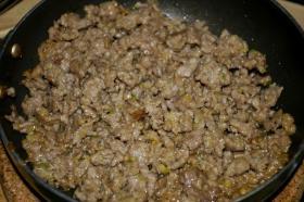味噌味の肉そぼろ