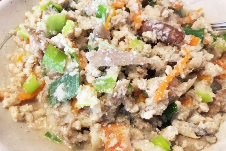 具沢山の 卯の花 レシピ 作り方 By 雑魚 クックパッド 簡単おいしいみんなのレシピが369万品