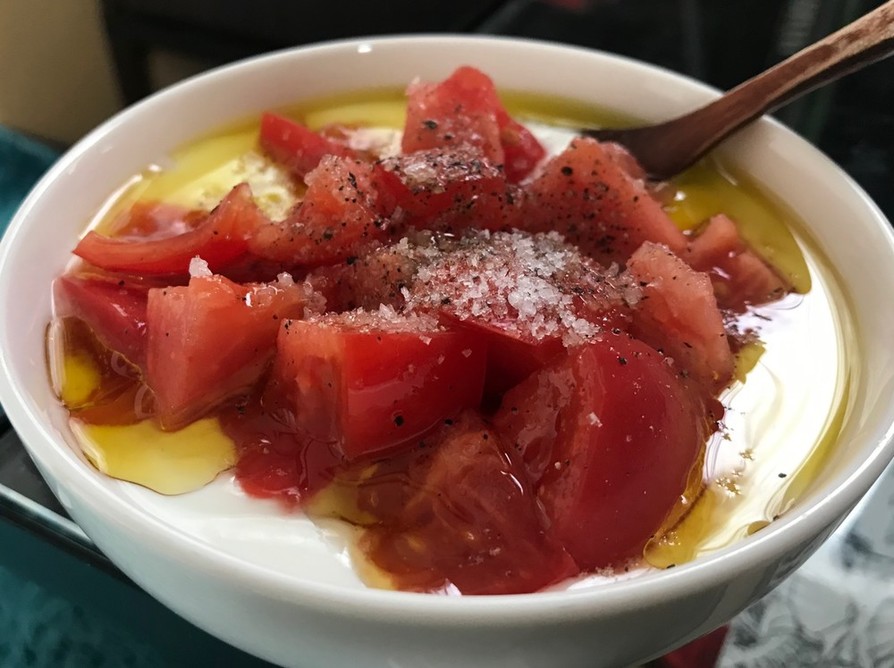 トマトヨーグルトサラダの画像