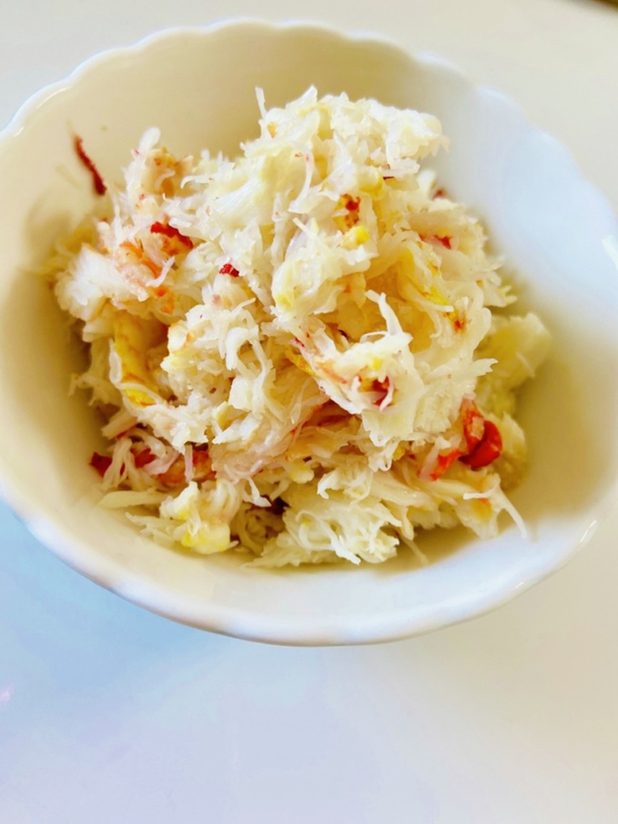 パサパサ気味な冷凍蟹…美味しく復活方法＊の画像