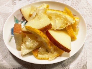 柚子リンゴの写真