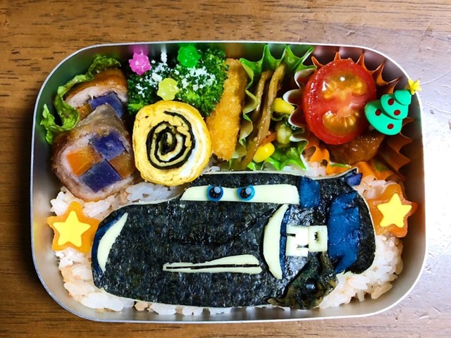 キャラ弁 カーズ ジャクソンストーム レシピ 作り方 By ながやっちょ クックパッド 簡単おいしいみんなのレシピが358万品