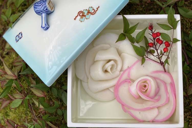 おしゃれおせち 一の重に紅白の薔薇を レシピ 作り方 By かまぼこママ クックパッド 簡単おいしいみんなのレシピが366万品