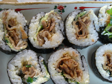 ✿ガッツリ！！豚バラ～手巻き寿司～✿の写真