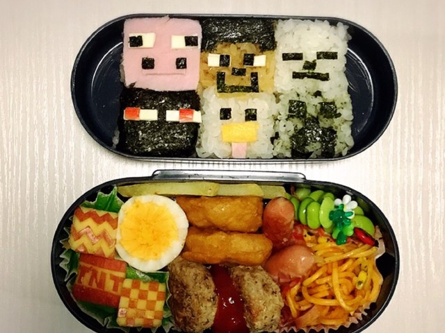 マイクラ お弁当 キャラ弁 レシピ 作り方 By Kamaco クックパッド 簡単おいしいみんなのレシピが354万品