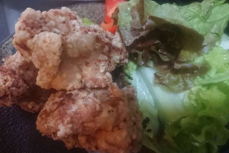 鶏もも肉のかりっかりジューシー塩唐揚げ レシピ 作り方 By にわとりのびぼうろく クックパッド 簡単おいしいみんなのレシピが355万品