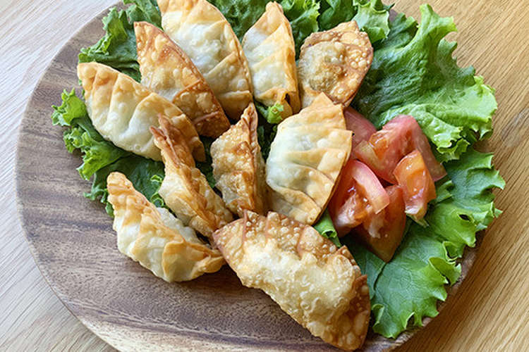 すりみの揚げ餃子 レシピ 作り方 By 五島しまおう クックパッド 簡単おいしいみんなのレシピが352万品