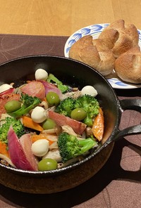 シンプル野菜焼き