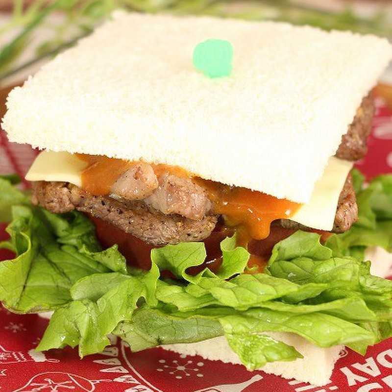 ステーキサンドイッチのレシピ