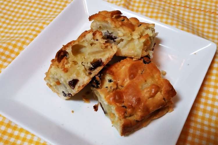 りんごとレーズンのザクザクケーキ レシピ 作り方 By さきママ 北海道 クックパッド 簡単おいしいみんなのレシピが349万品