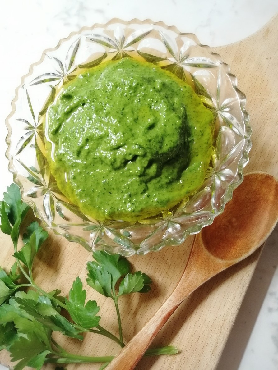 サルサベルデの焼き卵のレシピ