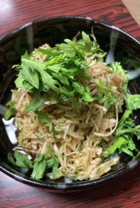 菊芋のサラダ　キムチ風味