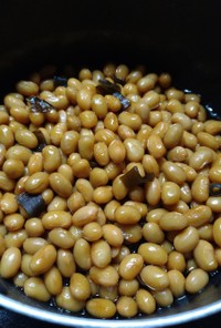 甘めの煮豆