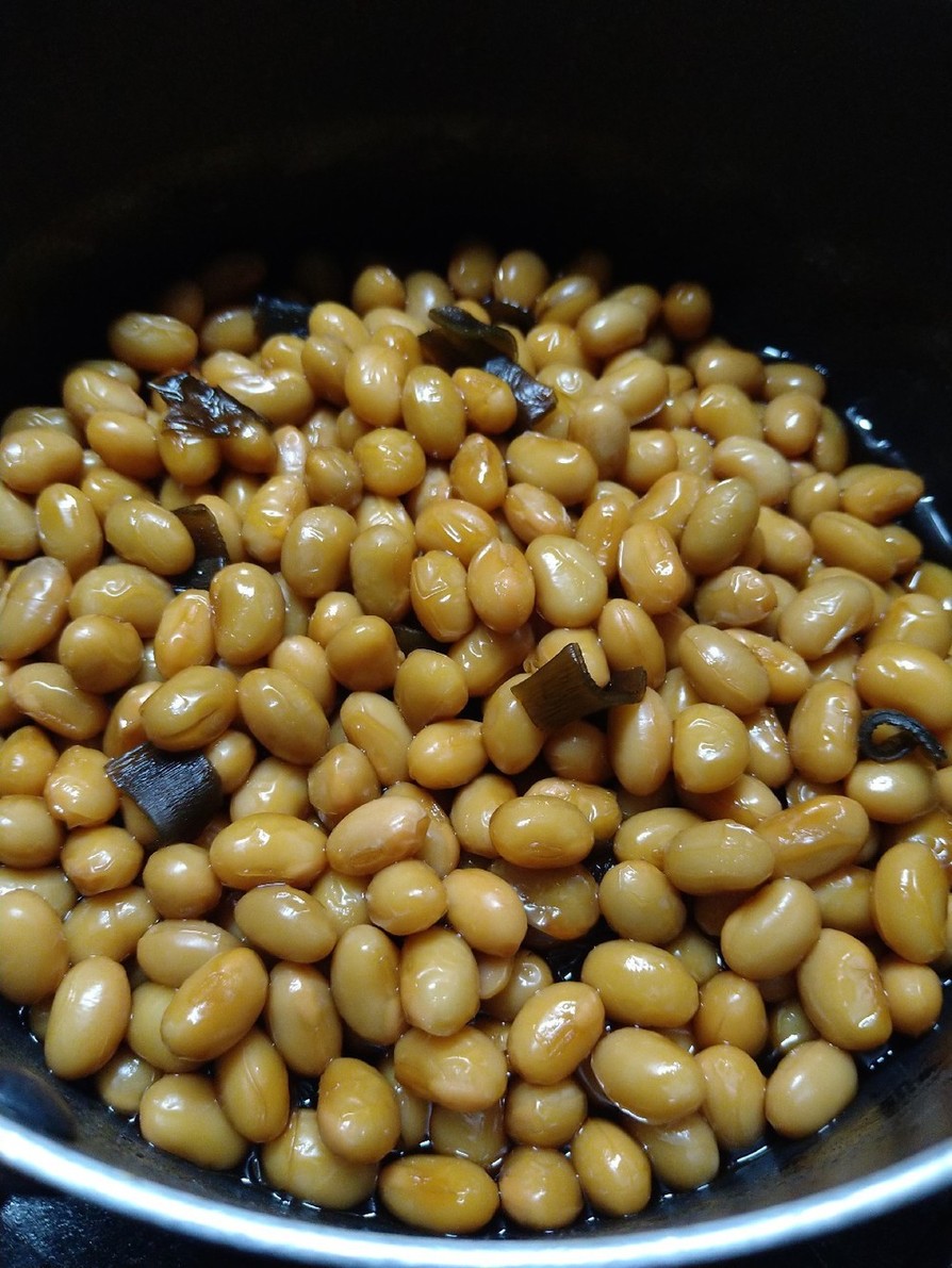 甘めの煮豆の画像