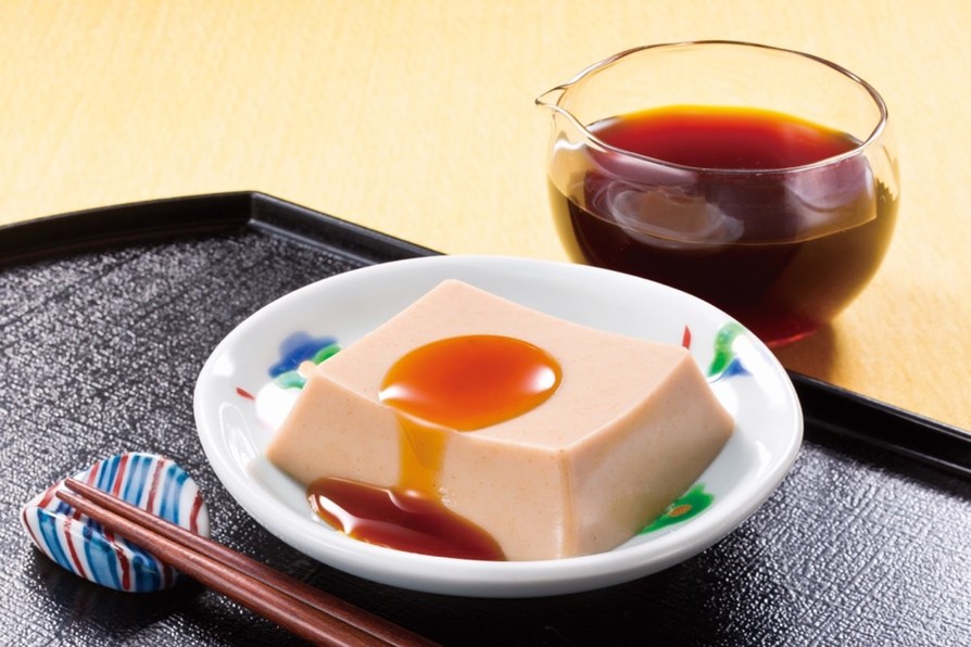 (精進)胡麻豆腐にかける椎茸だし醤油の画像