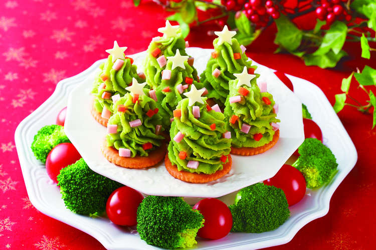 クリスマスツリーのポテトサラダ 彡 レシピ 作り方 By お茶村 クックパッド 簡単おいしいみんなのレシピが376万品