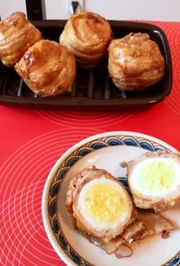 豚の角煮的煮卵