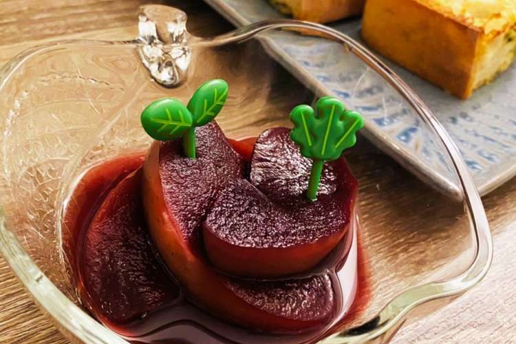 りんごの赤ワイン煮 レシピ 作り方 By かえでmama クックパッド 簡単おいしいみんなのレシピが356万品