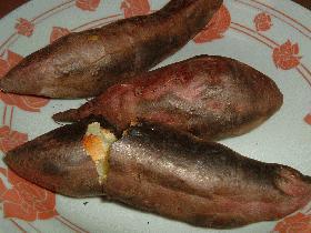 ガスレンジで作る!焼き芋