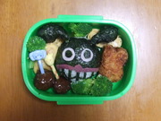 キャラ弁 ばいきんまんの写真