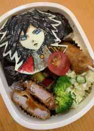 みんなが作ってる キャラ弁 鬼滅の刃 カナヲのレシピ クックパッド 簡単おいしいみんなのレシピが359万品