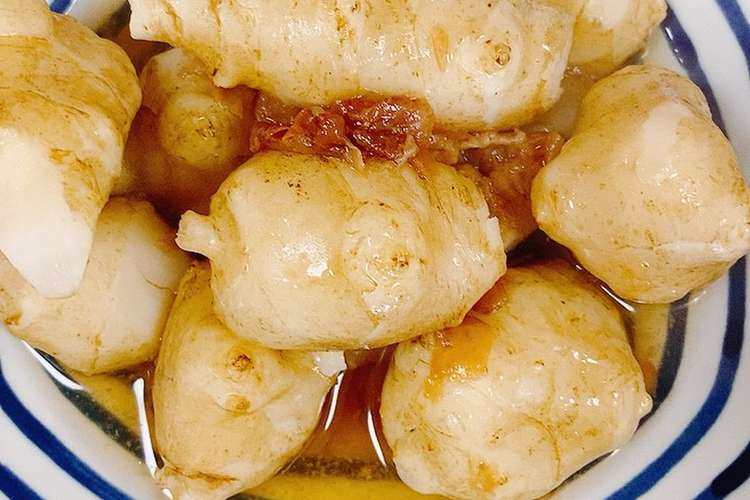 簡単だけど 料亭風菊芋の煮物 レシピ 作り方 By ツクッテミンズ クックパッド 簡単おいしいみんなのレシピが376万品