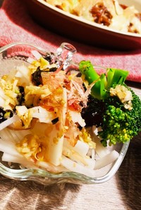 【旬の冬野菜】韓国風大根サラダ