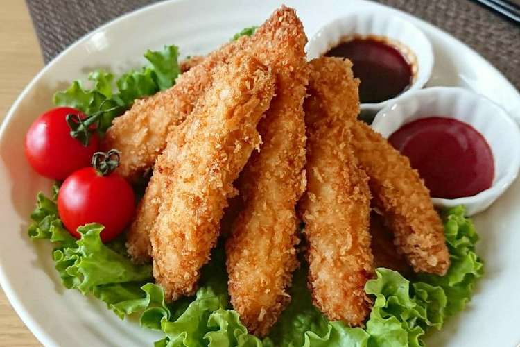 鶏ささみのやみつきスティックフライ レシピ 作り方 By Maｰ クックパッド 簡単おいしいみんなのレシピが360万品