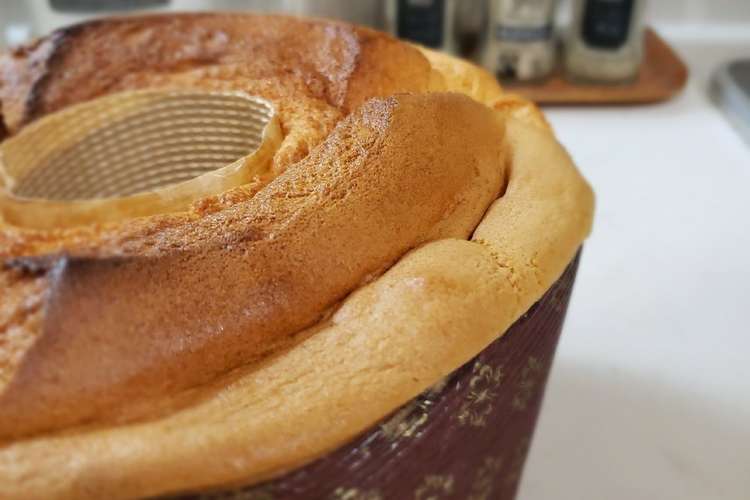米粉シフォンケーキ 15cm レシピ 作り方 By きんもくせい クックパッド