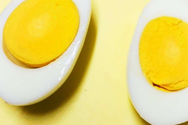 固茹で卵 メモ レシピ 作り方 By Ka Na Pe クックパッド 簡単おいしいみんなのレシピが355万品