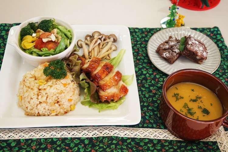 クリスマスプレートごはん レシピ 作り方 By 岐阜県関市 クックパッド 簡単おいしいみんなのレシピが376万品