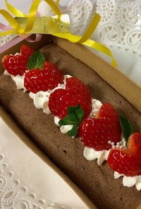バレンタイン☆ココアパウンドケーキ