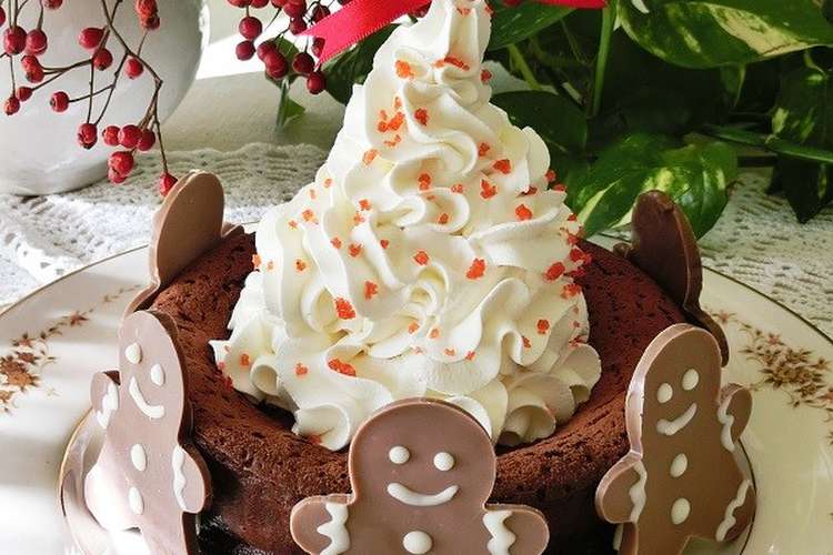 簡単 クリスマスのガトーショコラ レシピ 作り方 By ｂiｂiすみれ クックパッド 簡単おいしいみんなのレシピが357万品