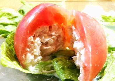 トマトのファルシーサラダの写真