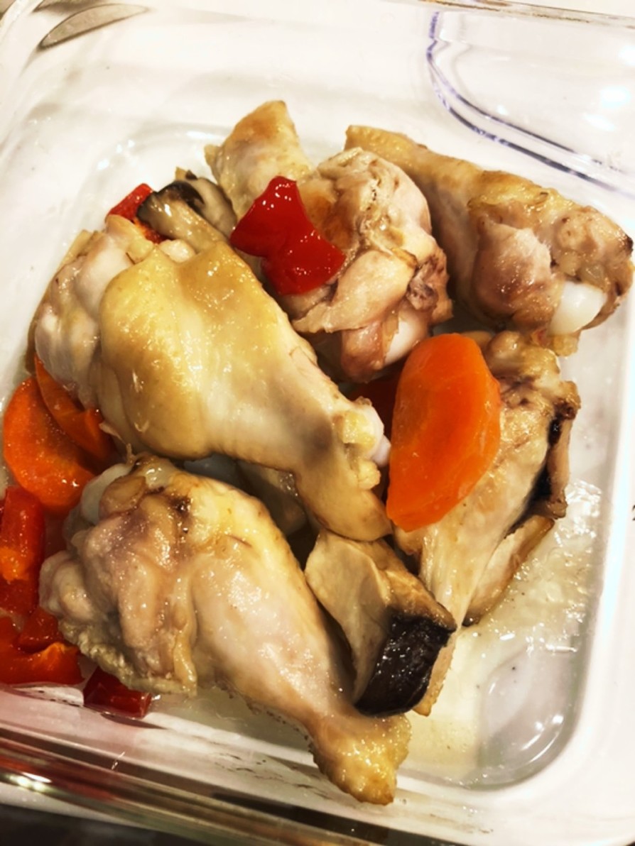 鶏と野菜のグリル焼きの画像