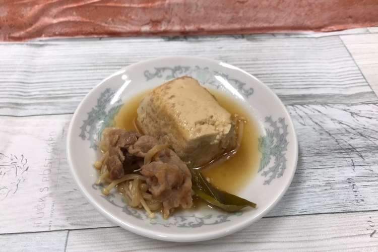 肉豆腐 レシピ 作り方 By 札幌北高校家庭クラブ クックパッド 簡単おいしいみんなのレシピが377万品