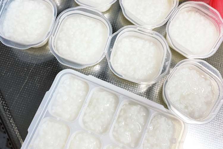 離乳食 中期 ６ヶ月後半 ７倍粥 レシピ 作り方 By Chii 2児mam クックパッド 簡単おいしいみんなのレシピが349万品