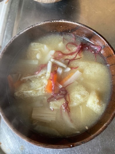 菊芋のお味噌汁の写真